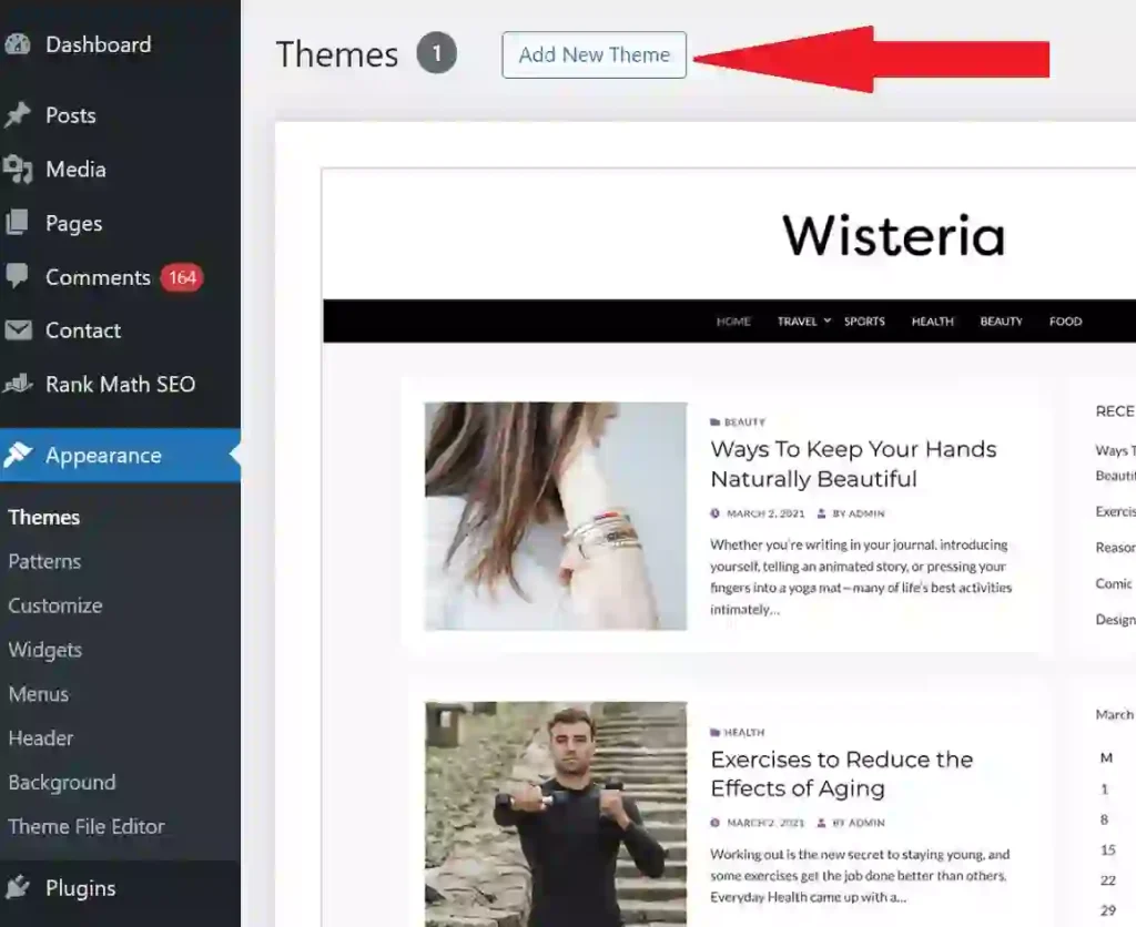 Click on Add New