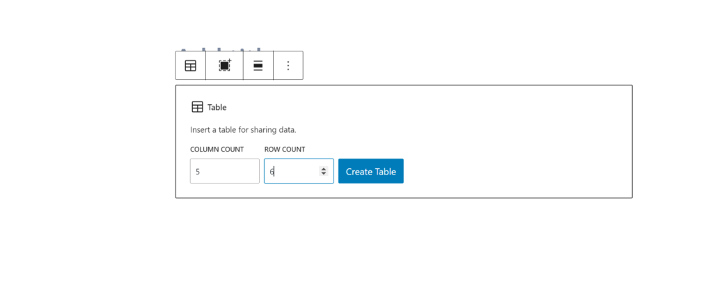 No of rows and Columns